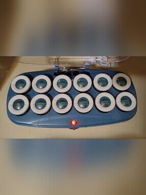 BaByliss PRO Nano Titanium Hot Roller Hair Curler Set Of 12 Working